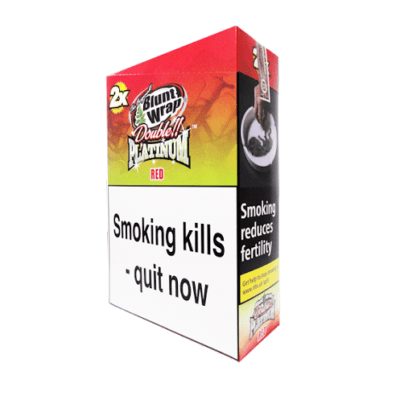 PLATINUM BLUNT WRAPS - RED (25)