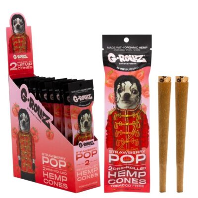 G Rollz Strawberry Hemp Cones