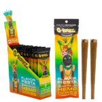 G rollZ 2 PACK FLAVOR FIESTA HEMP CONES (12)
