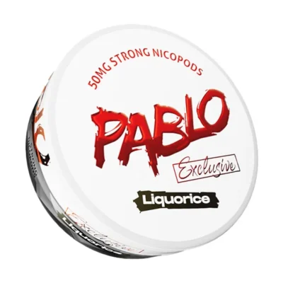 PABLO NIC POUCH LIQUORICE 50MG (10)