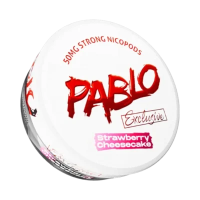 PABLO NIC POUCH STRAWBERRY CHEESECAKE 50MG (10)