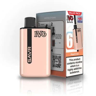 IVG SAVR PEACH ICE 3000 PUFFS (5)