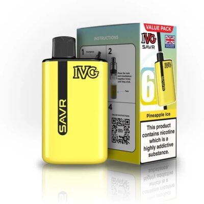 IVG SAVR PINEAPPLE ICE 3000 PUFFS (5)