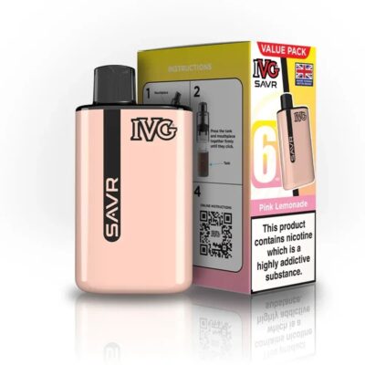 IVG SAVR PINK LEMONADE  3000 PUFFS (5)