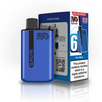 IVG SAVR PRO BLUE 3000 PUFFS (5)
