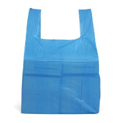 STAR ONE BLUE CARRIER BAGS (11 X 17 X 21)