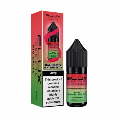 ELUX NIC LIQUID RASPBERRY WATERMELON