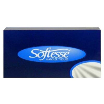 SOFTESSE MANSIZE BOX TISSUE (HALF BOX) (12)