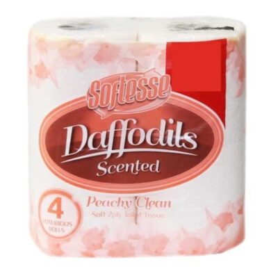 SOFTESSE 4 PACK 2PLY PEACH PM £1.29 (10)