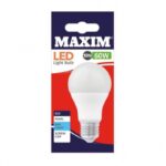 MAXIM LED BULB 9W=60W SCREW (10)