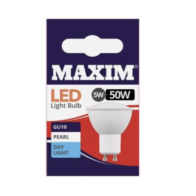 MAXIM LED BULB 5W=50W GU10 DL (10)