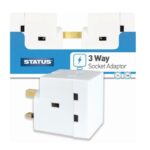 STATUS 3 WAY ADAPTOR SINGLE (12)