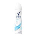 SURE LADIES COTTON DRY SPRAY 150ML (6)