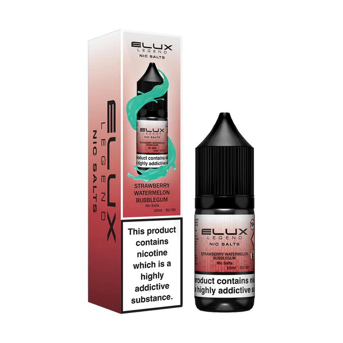 ELUX NIC LIQUID STRAWBERRY WATERMELON BUBBLEGUM ELUX NIC LIQUID STRAWBERRY WATERMELON BUBBLEGUM