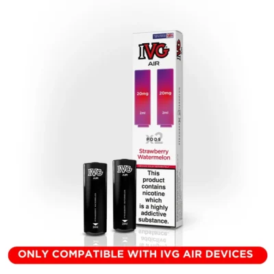 IVG  STRAWBERRY WATERMELON VAPE 20MG 800 PUFFS (10)