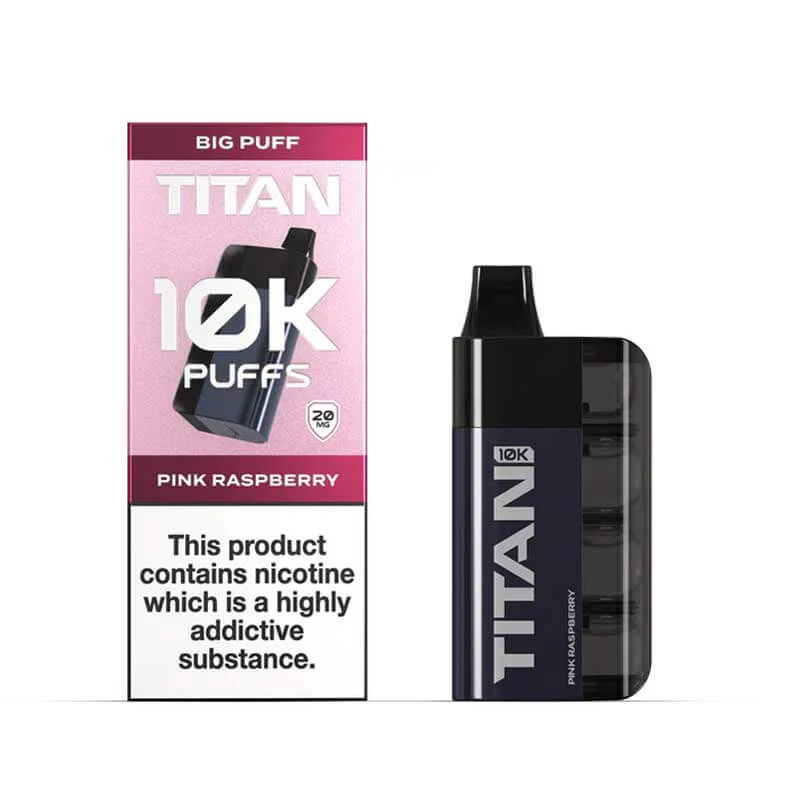 TITAN PINK RASPBERRY 10000 PUFFS(5)