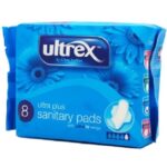 ULTREX PLUS SANITARY PADS BLUE (12)
