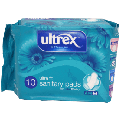 ULTREX FIT SANITARY PADS GREEN (12)