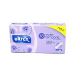 ULTREX REGULAR TAMPONS 16'S (6)