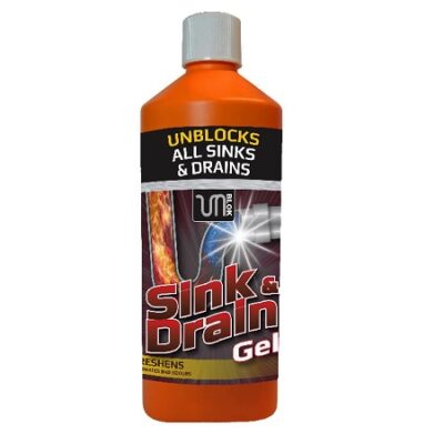 UNBLOK SINK & DRAIN UNBLOCKER GEL (6)