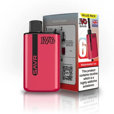 IVG SAVR STRAWBERRY KIWI 3000 PUFFS (5)