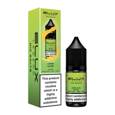 ELUX NIC LIQUID LEMON & LIME 10ML 20MG  (10)
