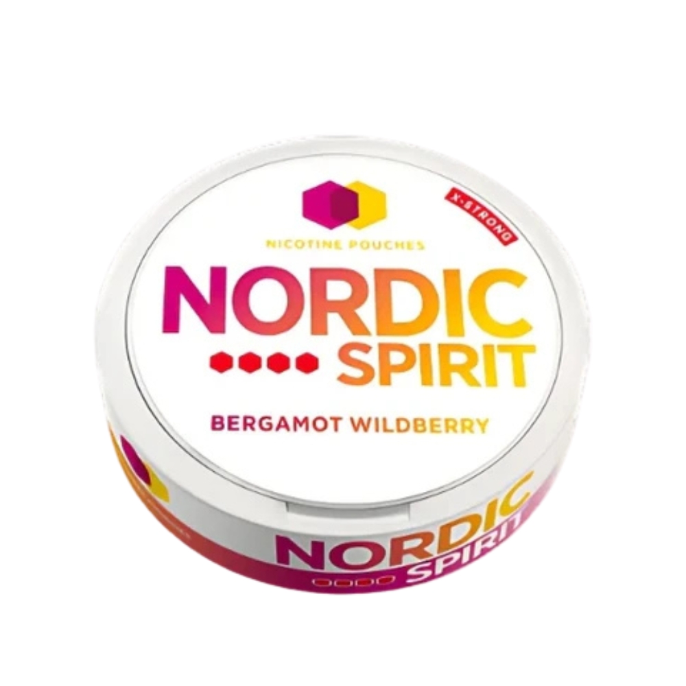 NORDIC NIC POUCH BERGAMOT WILD BERRY 4* 10MG (5)
