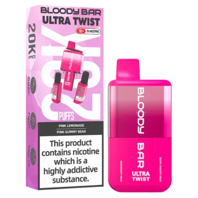 BLOODY BAR 20K PINK LEMONADE / PINK BEAR (5)