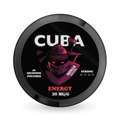 CUBA NINJA NIC POUCH ENERGY 30MG (10)