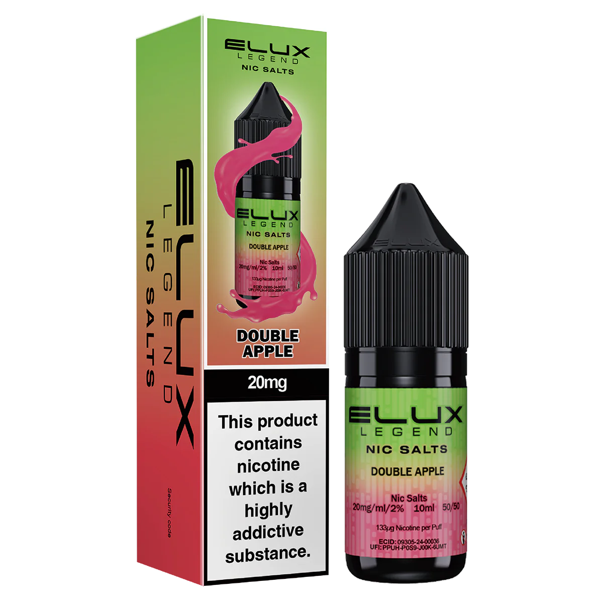 ELUX NIC LIQUID DOUBLE APPLE