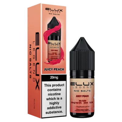 ELUX NIC LIQUID JUCY PEACH 10ML 10MG  (10)