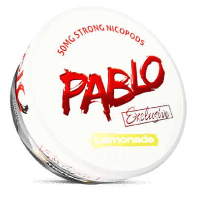 PABLO NIC POUCH LEMONADE 50MG (10)