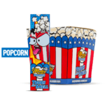 MONKEY KING  K/S SCENTED POPCORN (24)