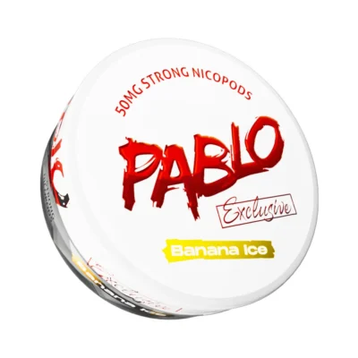 PABLO NIC POUCH BANANA ICE 50 MG (10)
