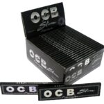 OCB PREMIUM BLACK K/S SLIM PAPERS 50'S (50)