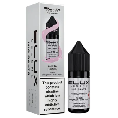 ELUX NIC LIQUID VANILLA TOBACO