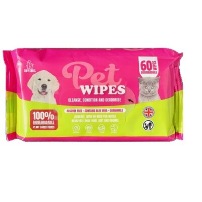 PET WIPES 60'S (12)