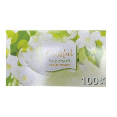 SOFTESSE BLISFULL FACIAL FLAT TISSUE (24)